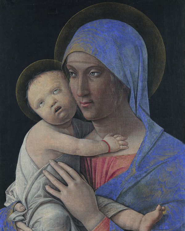 Andrea Mantegna, Madonna col Bambino (1480)